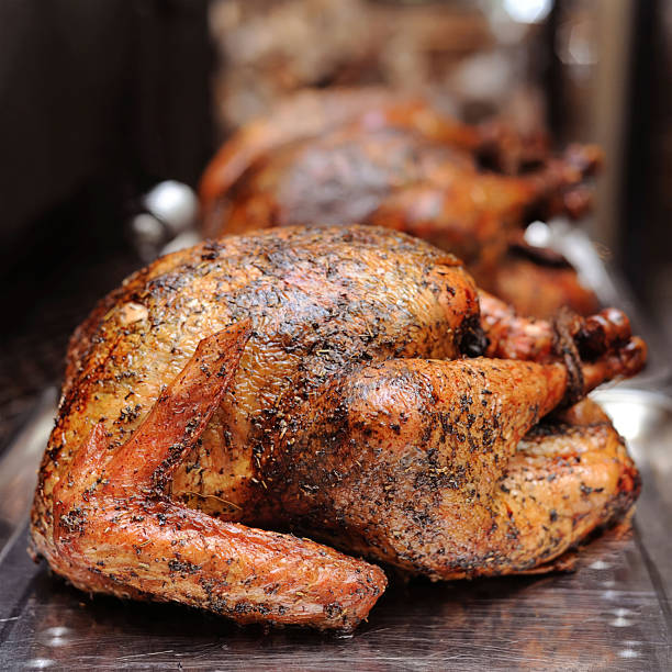 Whole smoked turkey