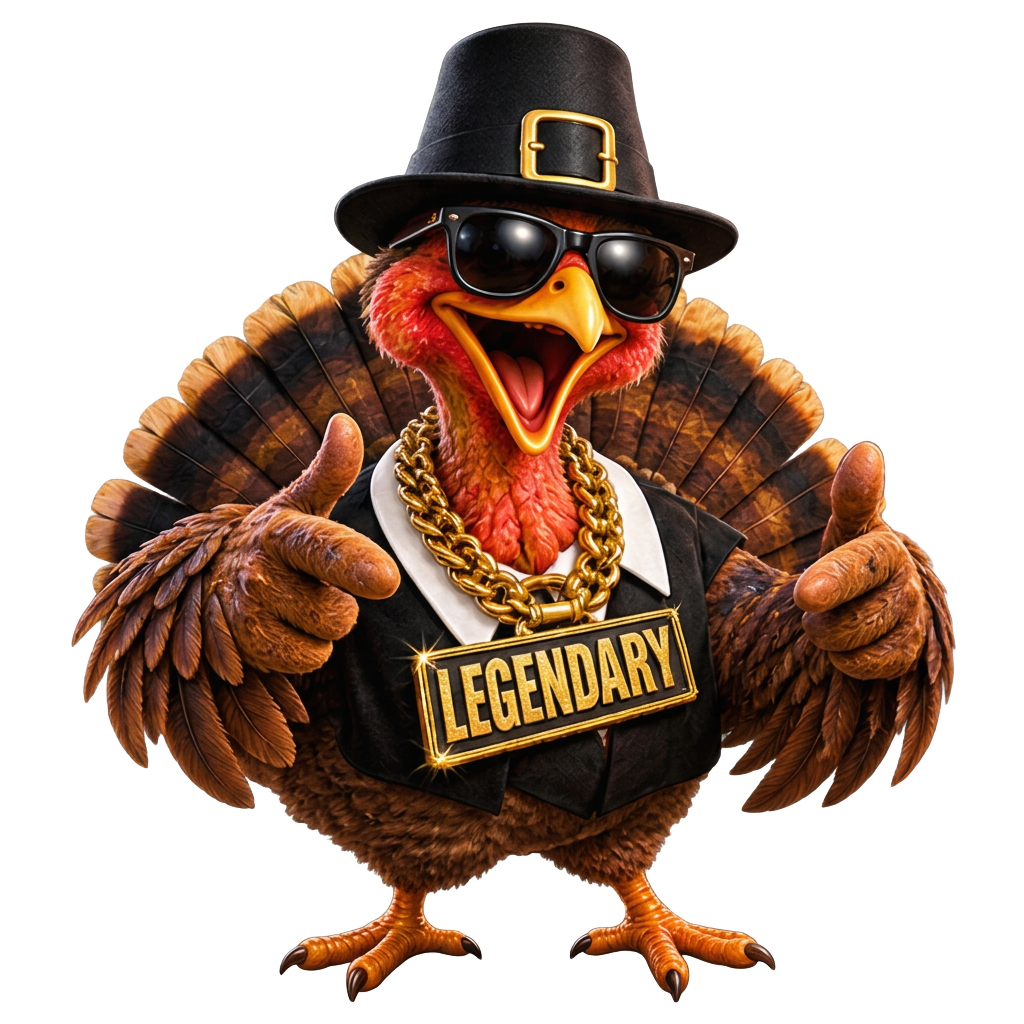 Legendary Show Stoppah Thanksgiving turkey
